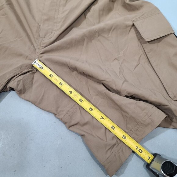 EMS Camp Cargo 10" Bermuda Shorts Fossil Men's Size 36 NWT Small Spot On Back - Picture 7 of 9